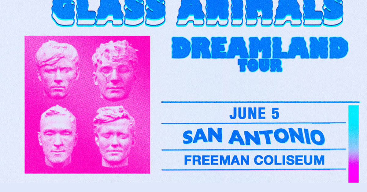 Glass Animals Dreamland Tour in San Antonio at Freeman Coliseum