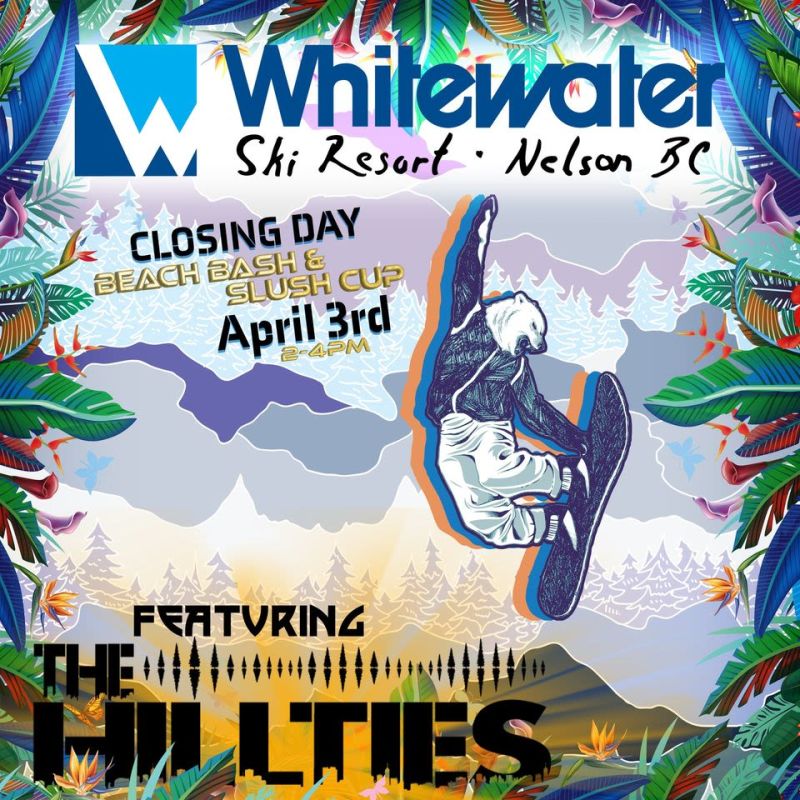 Closing Day Beach Bash In Nelson At Whitewater Ski Resort