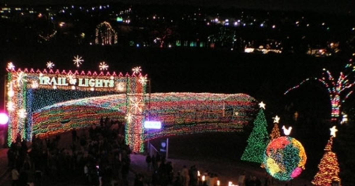 Zilker Park Christmas Tree Lighting and Trail of Lights Festival