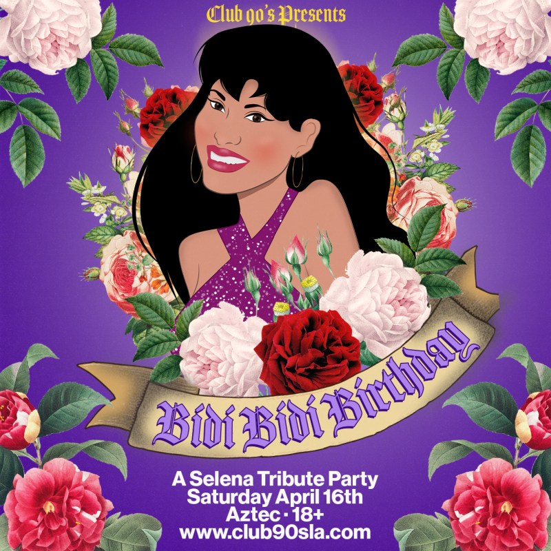 Canceled: Selena Birthday Tribute Night | St. Mary’s Strip