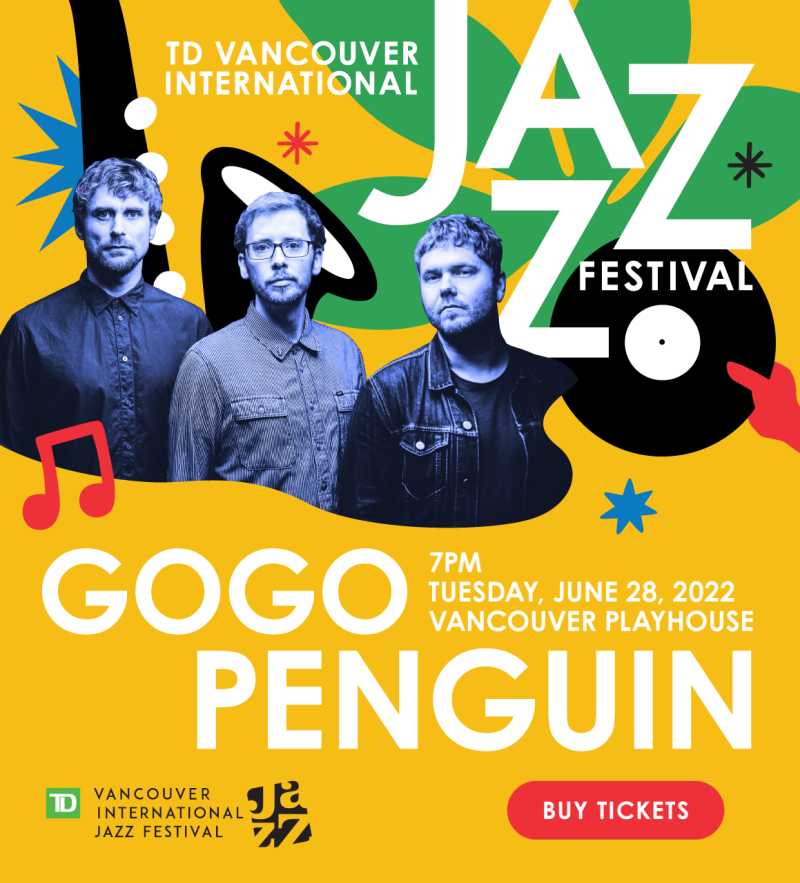 GoGo Penguin in Vancouver at Vancouver Playhouse