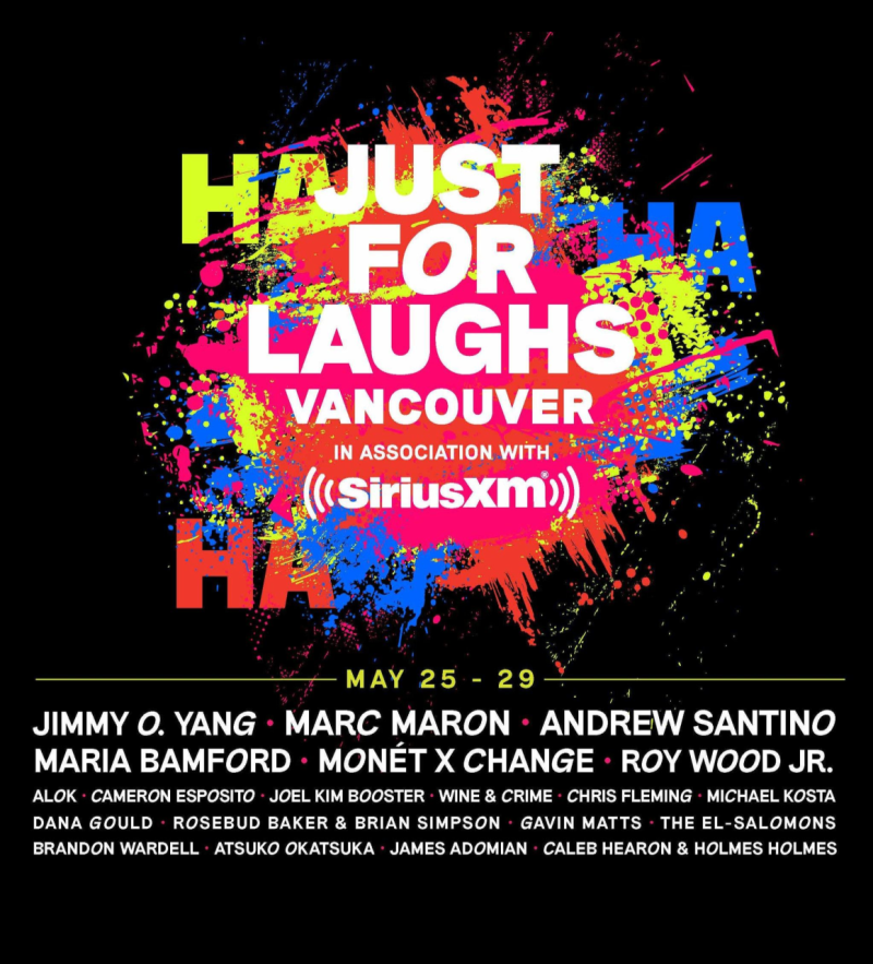 JUST FOR LAUGHS VANCOUVER 2022 in Victoria at Vancouver