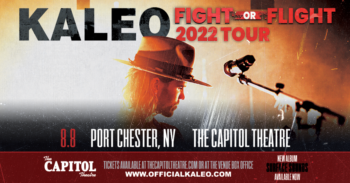 KALEO, Fight or Flight Tour in Port Chester at The Capitol Theatre