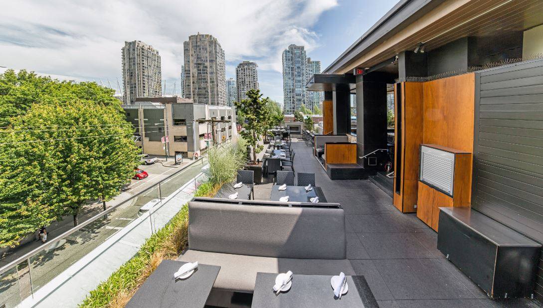 Top 5 Patios In Yaletown