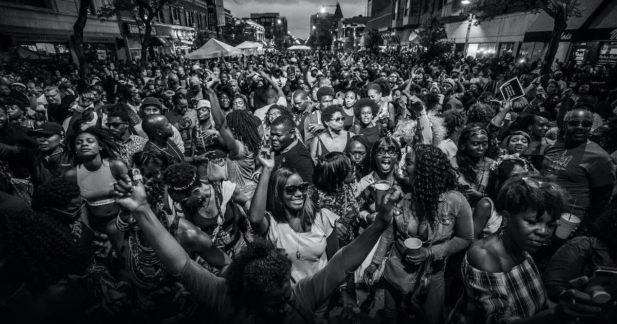 The Silver Room Sound System Block Party in Chicago at Oakwood
