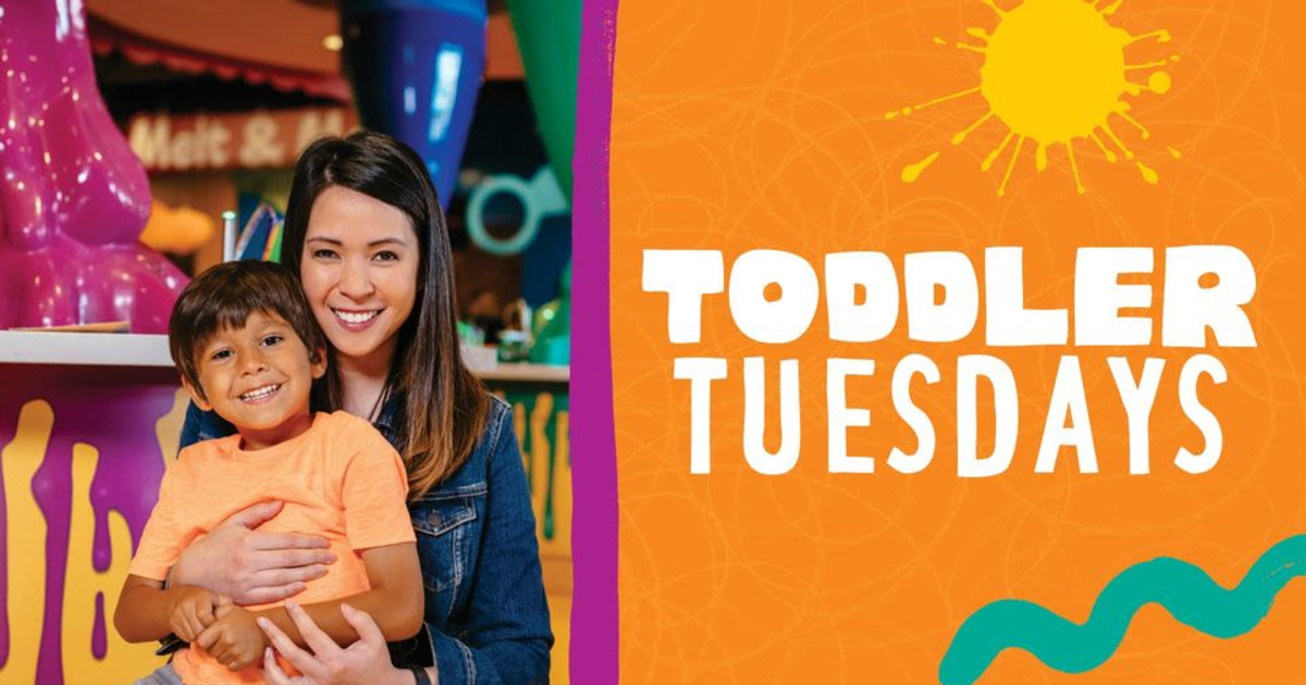 Toddler Tuesdays in Plano at Crayola Experience Plano