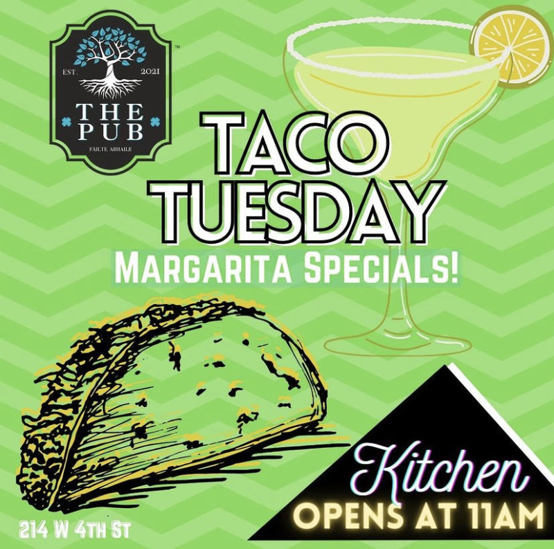 Taco Tuesday + Margarita Specials in Austin at The Pub