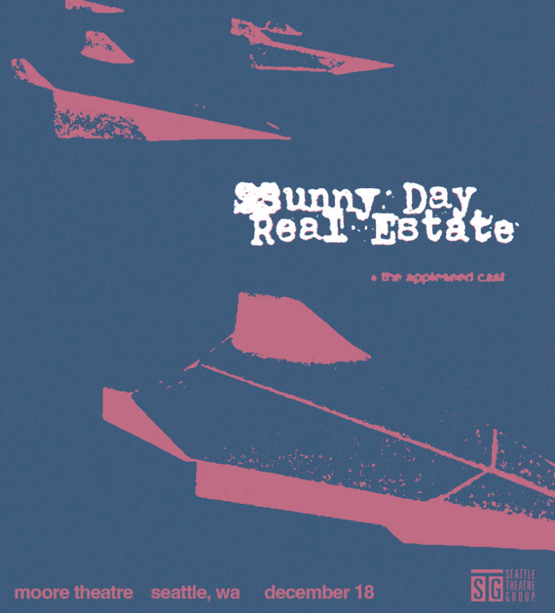 POSTPONED Sunny Day Real Estate in Seattle at The Moore Theatre