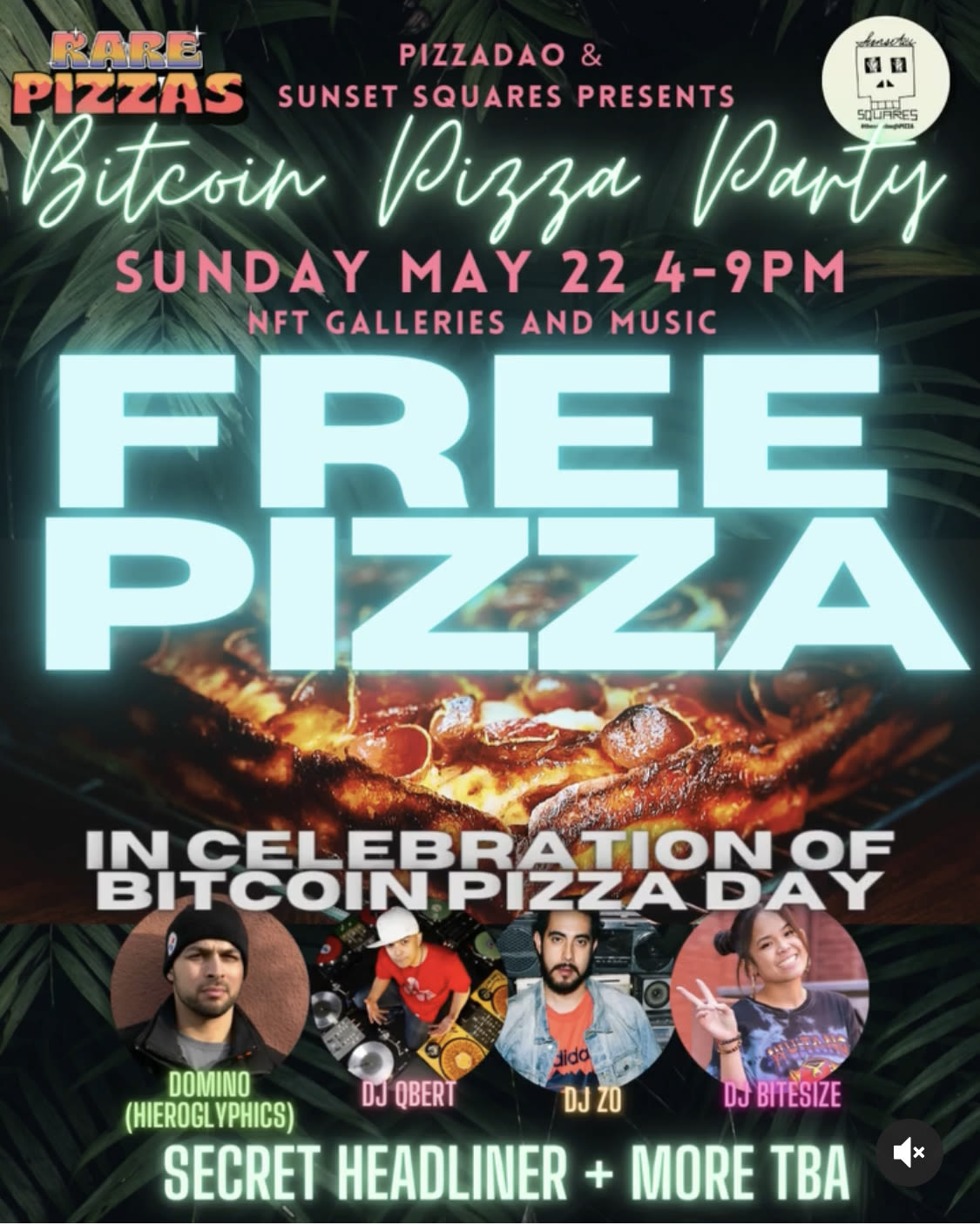 Bitcoin Pizza Day: FREE Pizza Party! in San Francisco at Temple