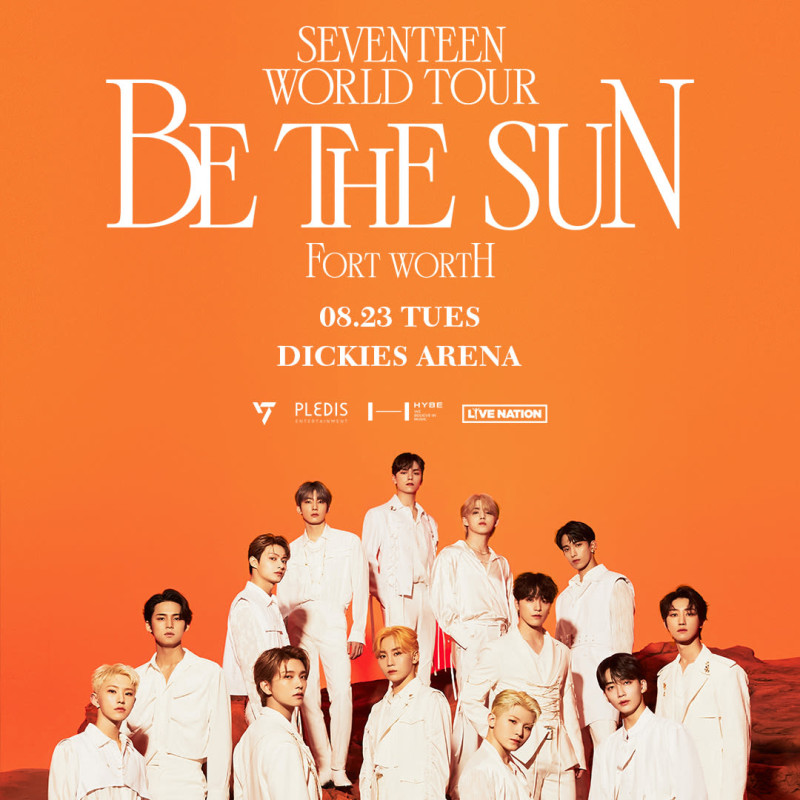 Seventeen World Tour [Be The Sun] in Fort Worth at Dickies Arena