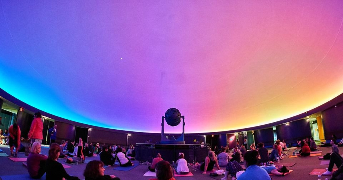 Yoga Under The Stars in St. Louis at St. Louis Science Center