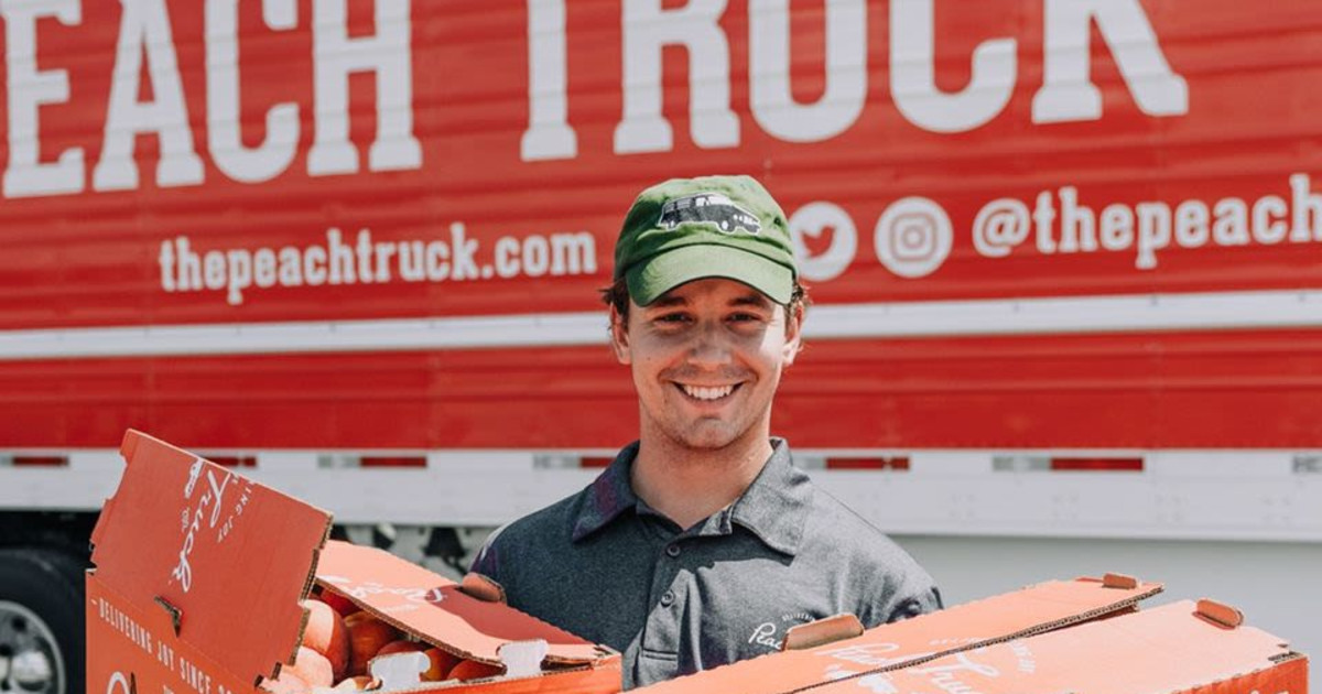 The Peach Truck in Schertz at EVO Entertainment Schertz