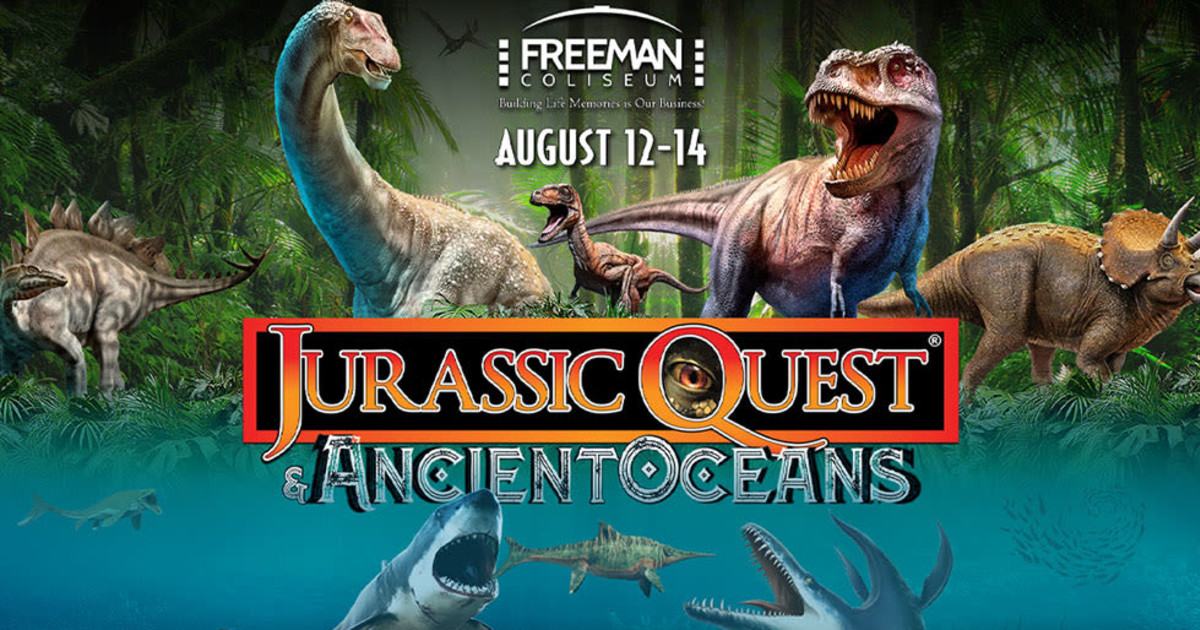 Jurassic Quest & Ancient Oceans in San Antonio at Freeman