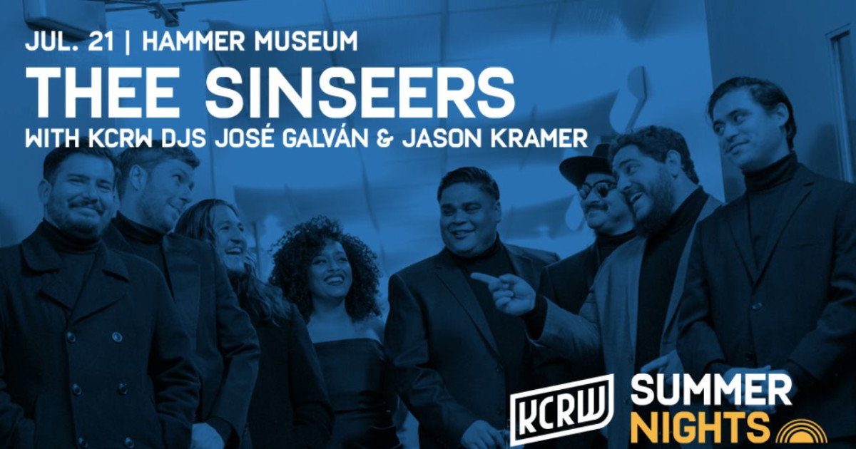 KCRW Summer Nights at the Hammer Museum with Thee Sinseers in Los