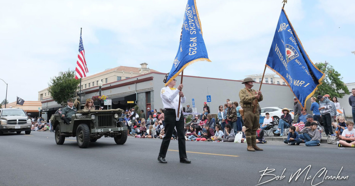 Napa 4th of July Parade in The Bay Area at Napa