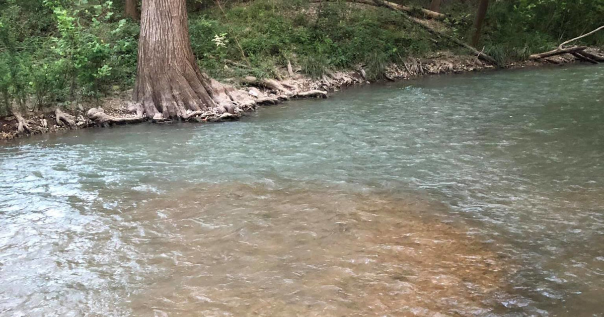 Wade at Vista Hermosa Park in Von Ormy at Vista Hermosa Park