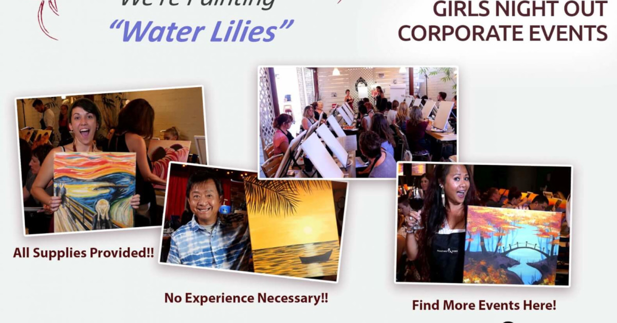 Paint and Sip in San Diego at Quartyard