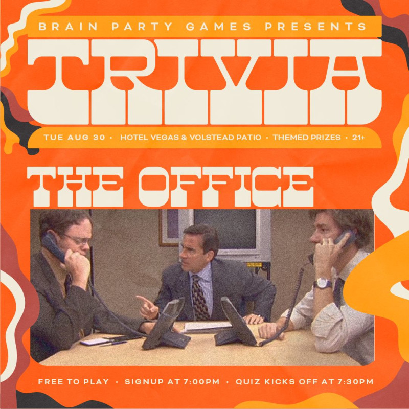 The Office Trivia Night 5 in Austin at Hotel Vegas & The Volstead