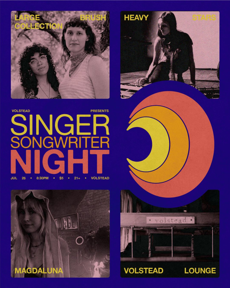 SingerSongwriter Night with Large Brush Collection, Heavy