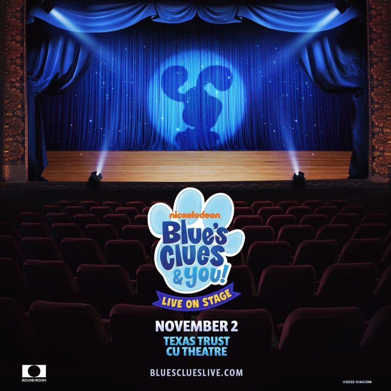 Blue's Clues & You Live on Stage in Grand Prairie at Texas Trust CU