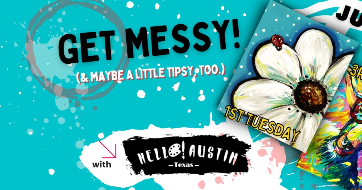 HELLO! PAINT & Barton Springs Eastciders in Austin at Austin