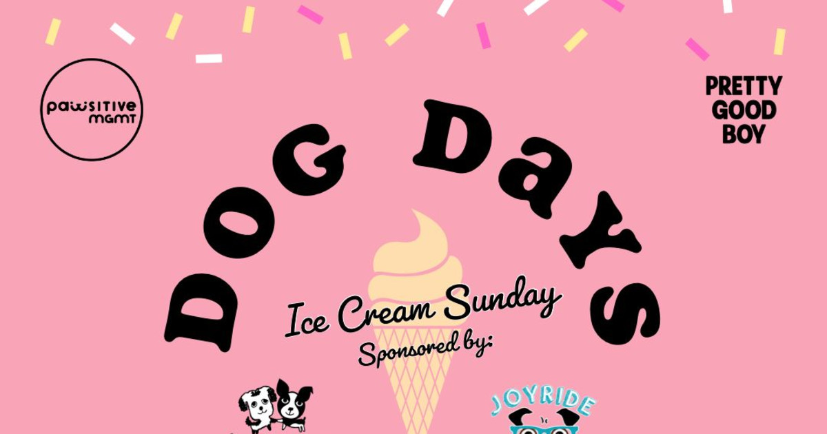 Dog Days Ice Cream Sunday in Los Angeles at ROW DTLA