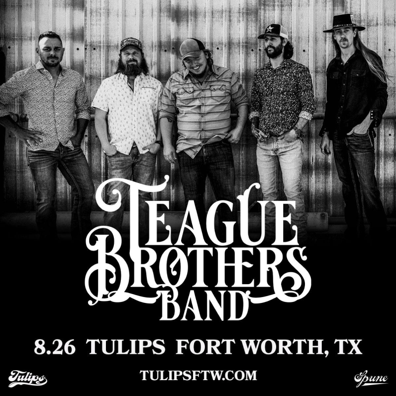 Teague Brothers Band in Fort Worth at Tulips FTW