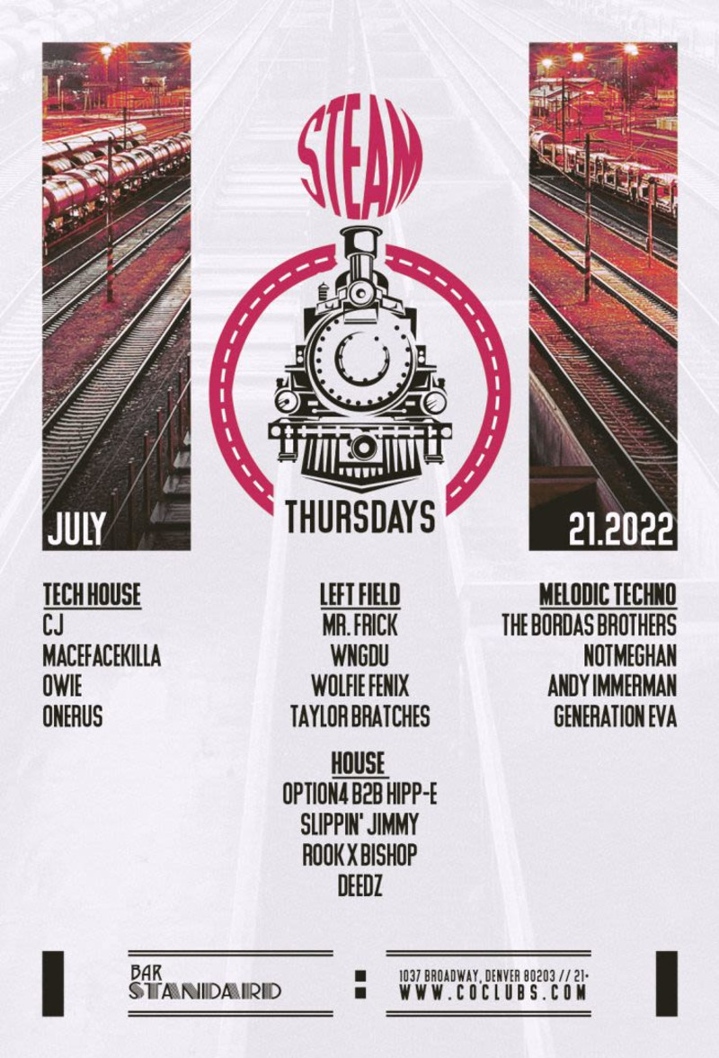 STEAM in Denver at Bar Standard