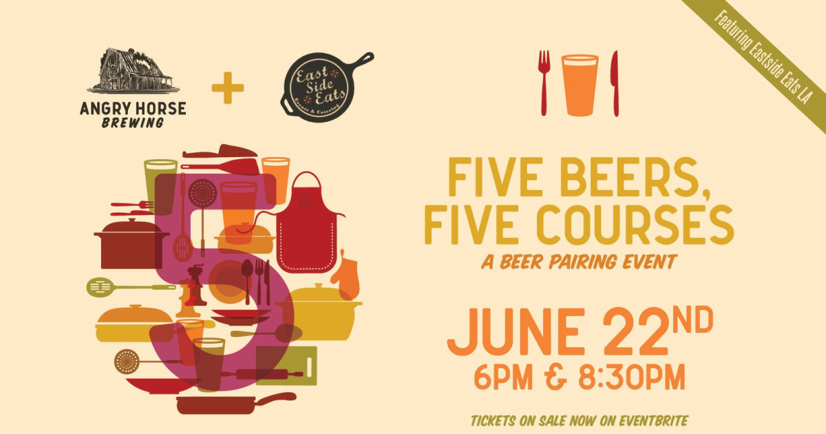 Five Beers, Five Courses A Beer Pairing Event in Montebello at