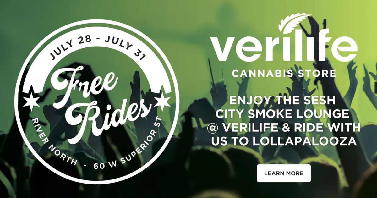 Veripalooza 2022 Free Ride With Verilife in Chicago at Verilife