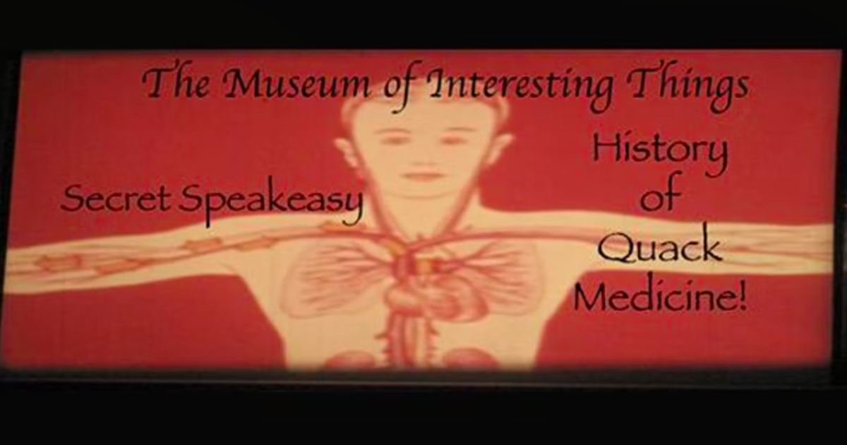 History of Quack Medicine Secret Speakeasy in New York at The