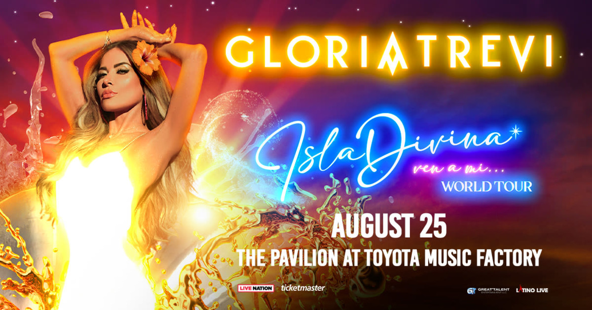Gloria Trevi Isla Divina Tour in Irving at The Pavilion at Toyota