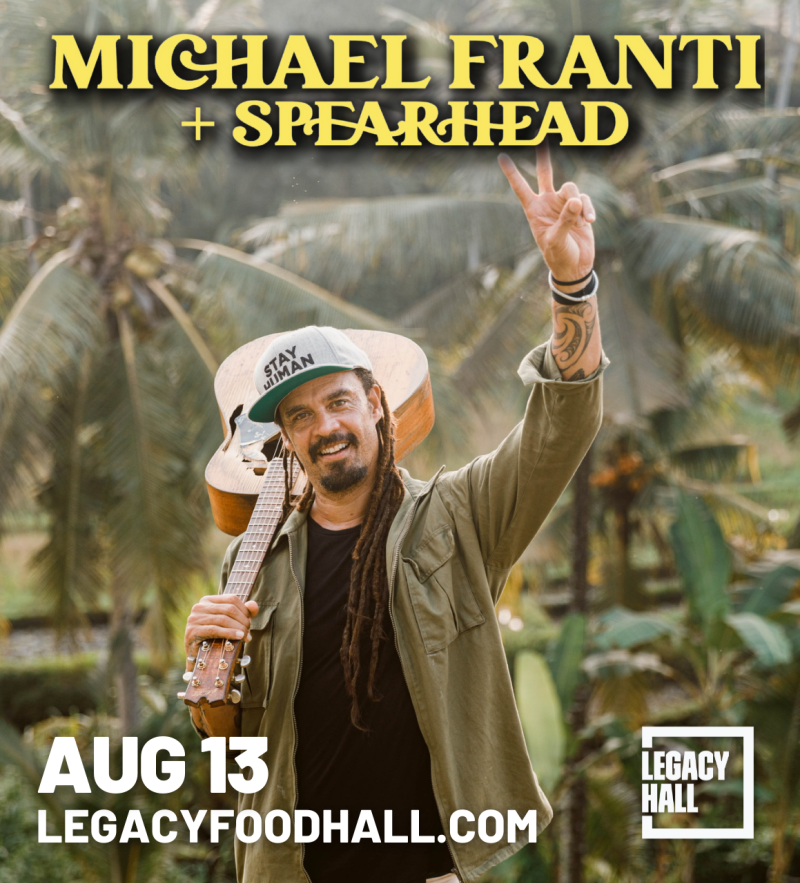 Michael Franti & Spearhead in Plano at Legacy Hall