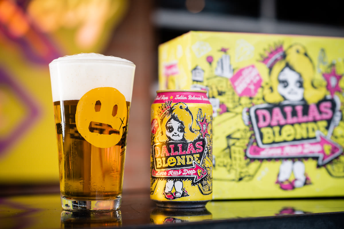 Deep Ellum brewing Dallas Blonde 10th Anniversa...