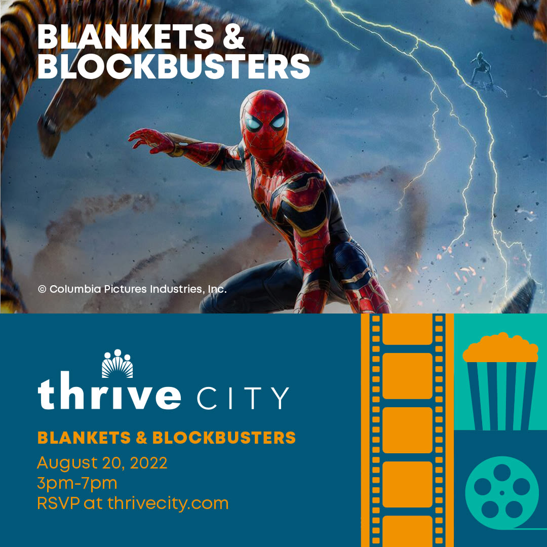 Blankets & Blockbusters SpiderMan No Way Home in San