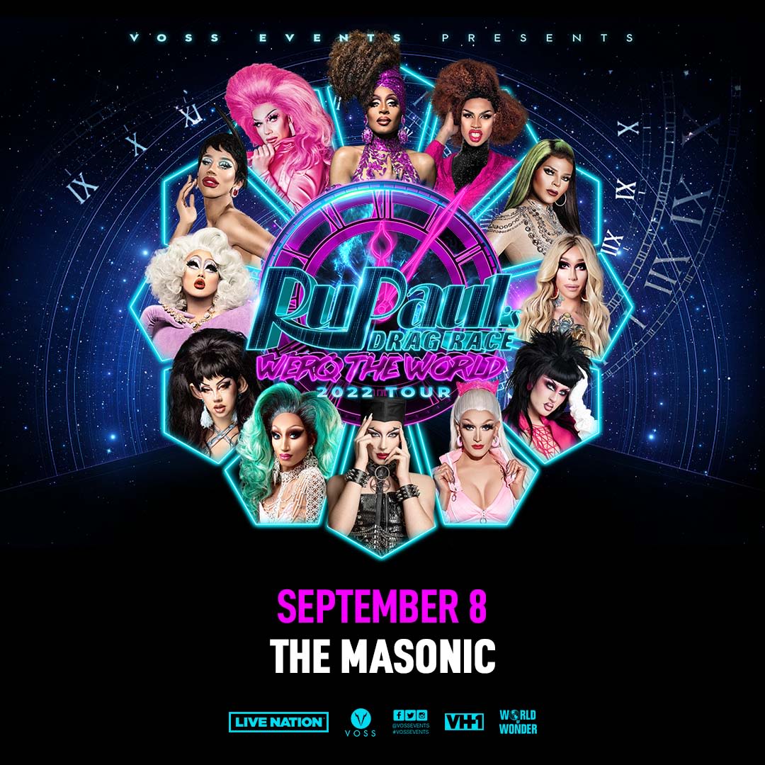 Rupaul's Drag Race in San Francisco at The Masonic