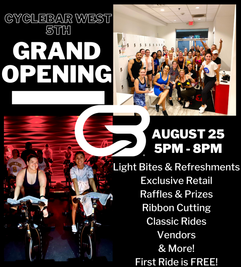 CycleBar Grand Opening in Austin at CycleBar (West 5th)