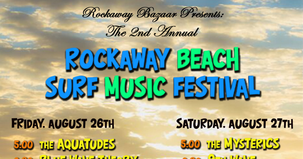 Rockaway Beach Surf Music Festival 2022 in Queens at Beach 97th