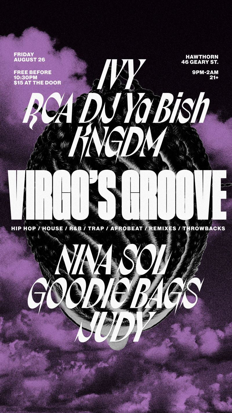 VIRGO'S GROOVE in San Francisco at Hawthorn