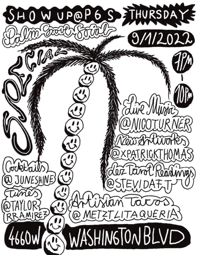 NICO TURNER in Los Angeles at PALM GROVE SOCIAL