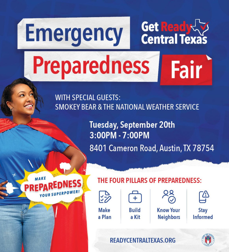 Emergency Preparedness Fair in Austin at Asian American