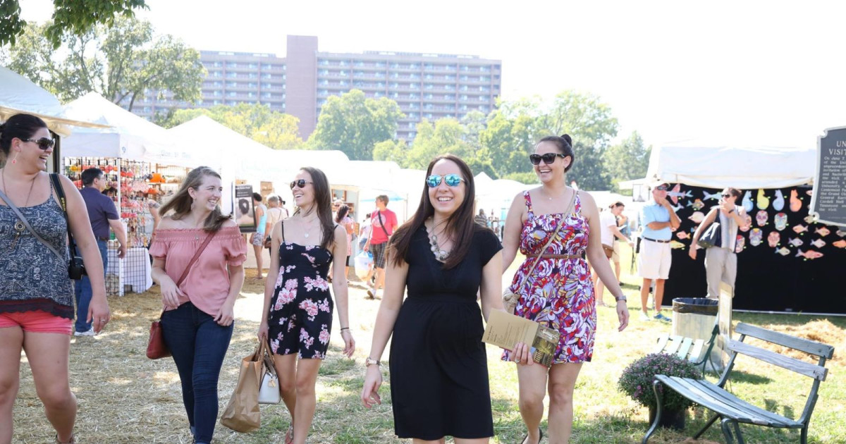 Tennessee Craft Fair in Nashville at Centennial Park