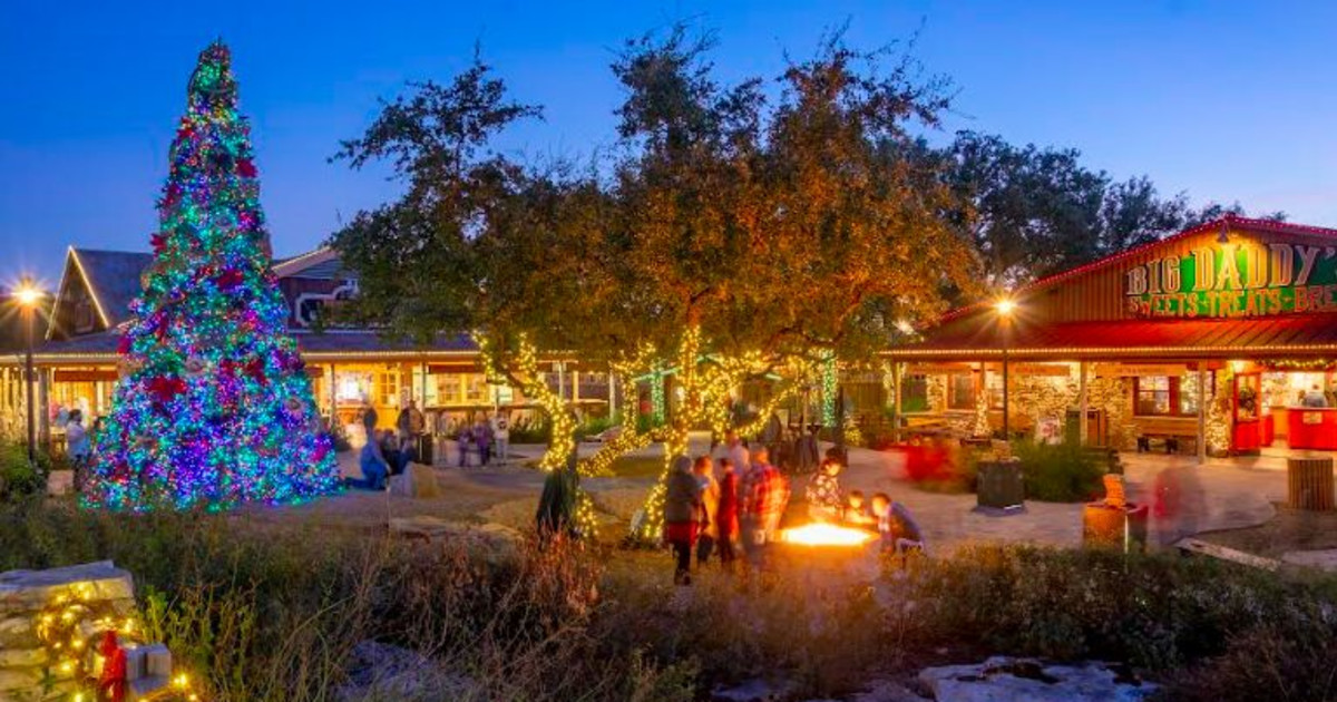 Christmas at the Caverns in Natural Bridge Caverns at Natural