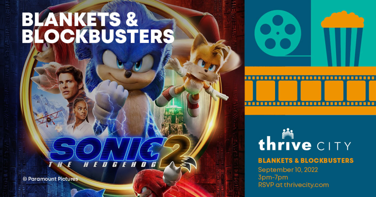 Blankets & Blockbusters Sonic The Hedgehog 2 in San Francisco at