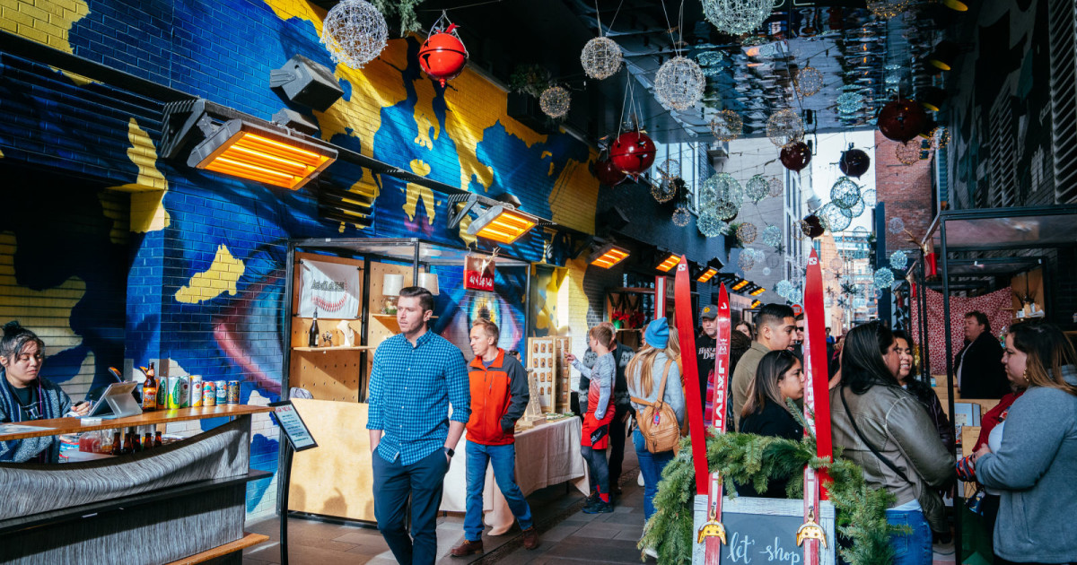 Après Ski Holiday Market in Denver at Dairy Block