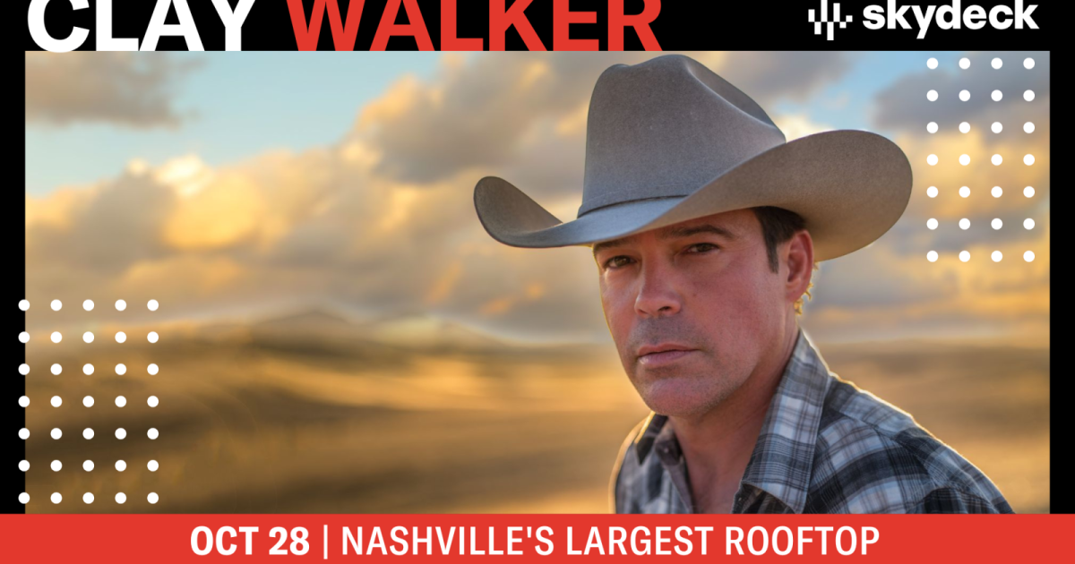 Clay Walker in Nashville at Assembly Food Hall