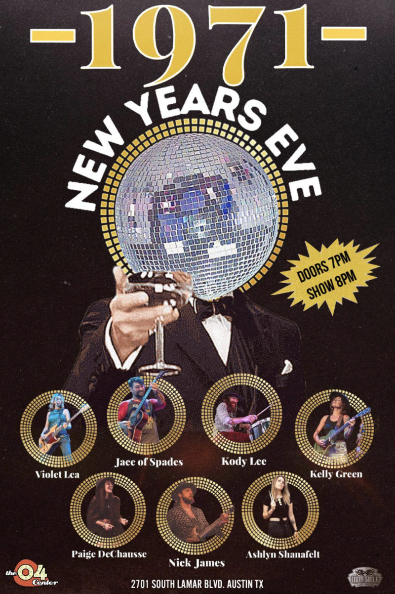 1971 New Years Eve In Austin At The 04 Center