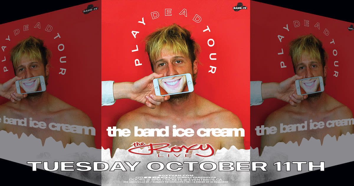 The Band Ice Cream in Vancouver at The Roxy