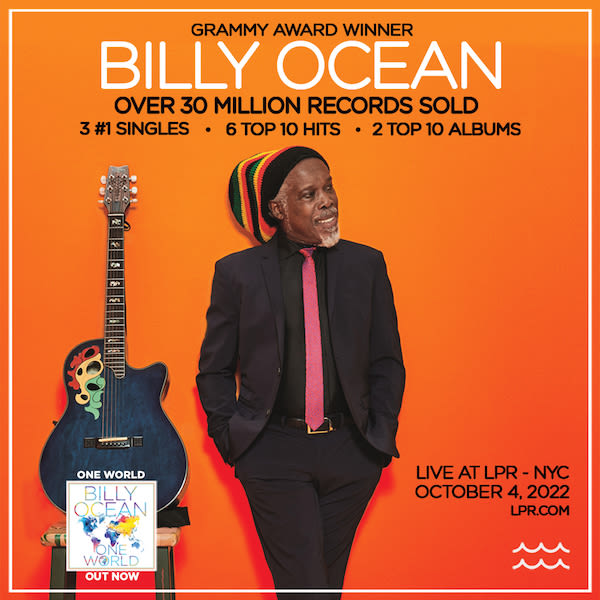 Billy Ocean in New York at Le Poisson Rouge