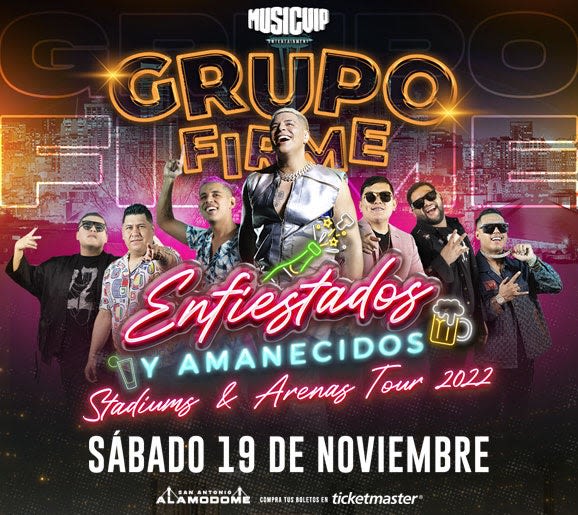Grupo Firme in San Antonio at Alamodome
